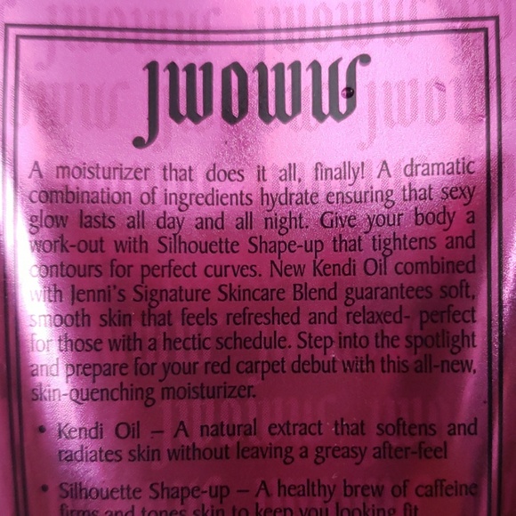 Firming and toning body moisturizer/lotion JWOWW - Picture 3 of 4